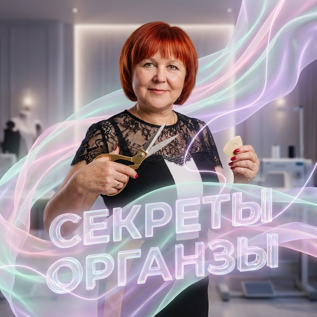    Работа с капризными тканями требует терпения, но результат в виде воздушного наряда того стоит. LebedevAV