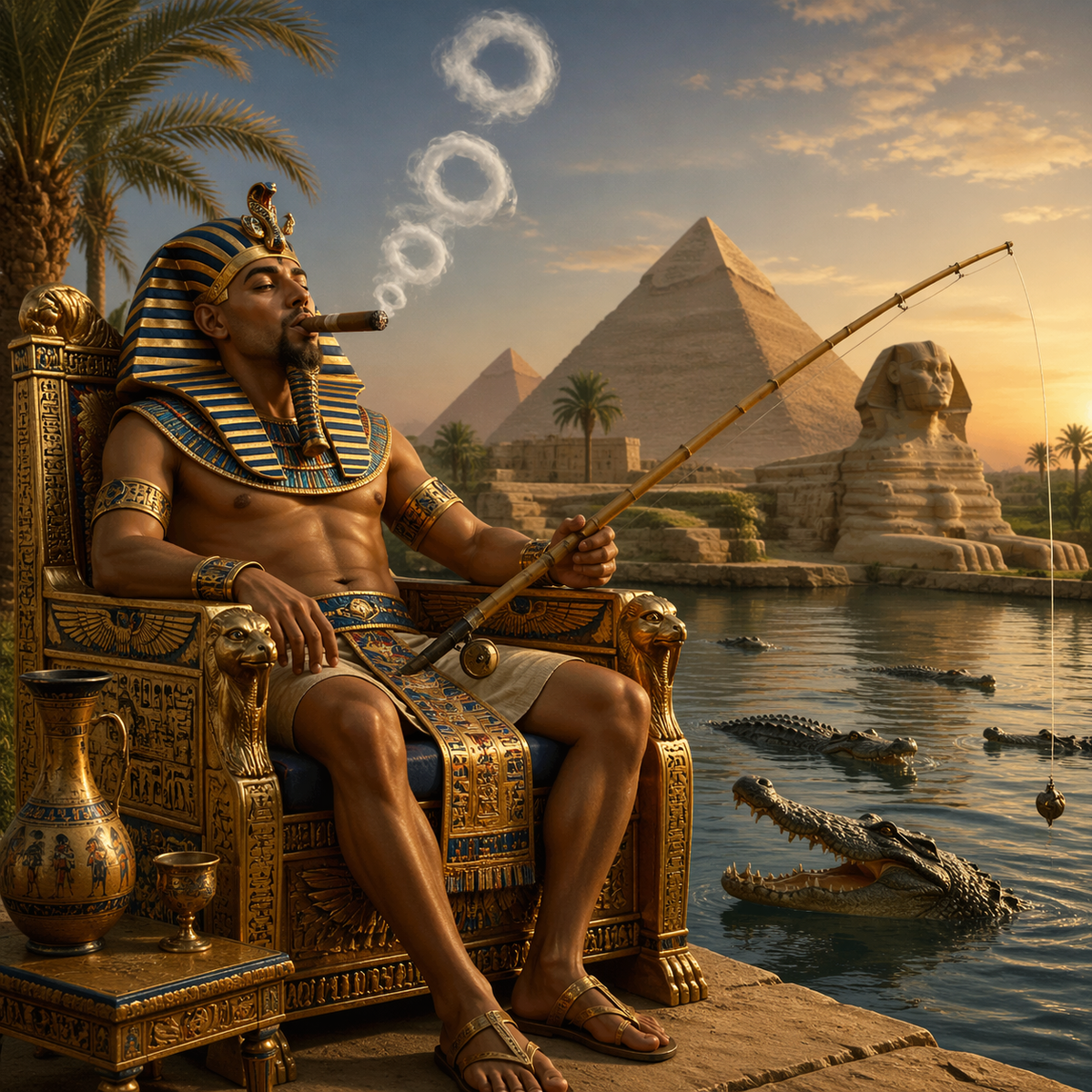 Фараон с сигарой