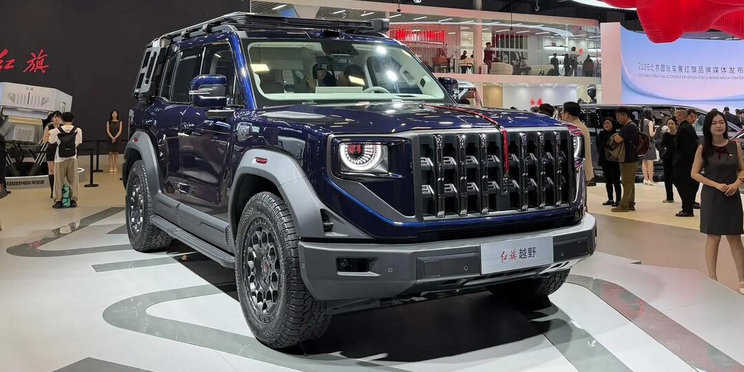 Подвинет G-Class? Hongqi раскрыл рамный люксовый внедорожник, показываю новинку