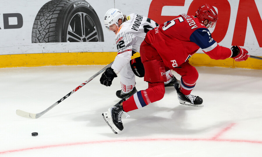 Так много чемпиону еще не забивали. Омск начал полуфинал КХЛ с мощной победы