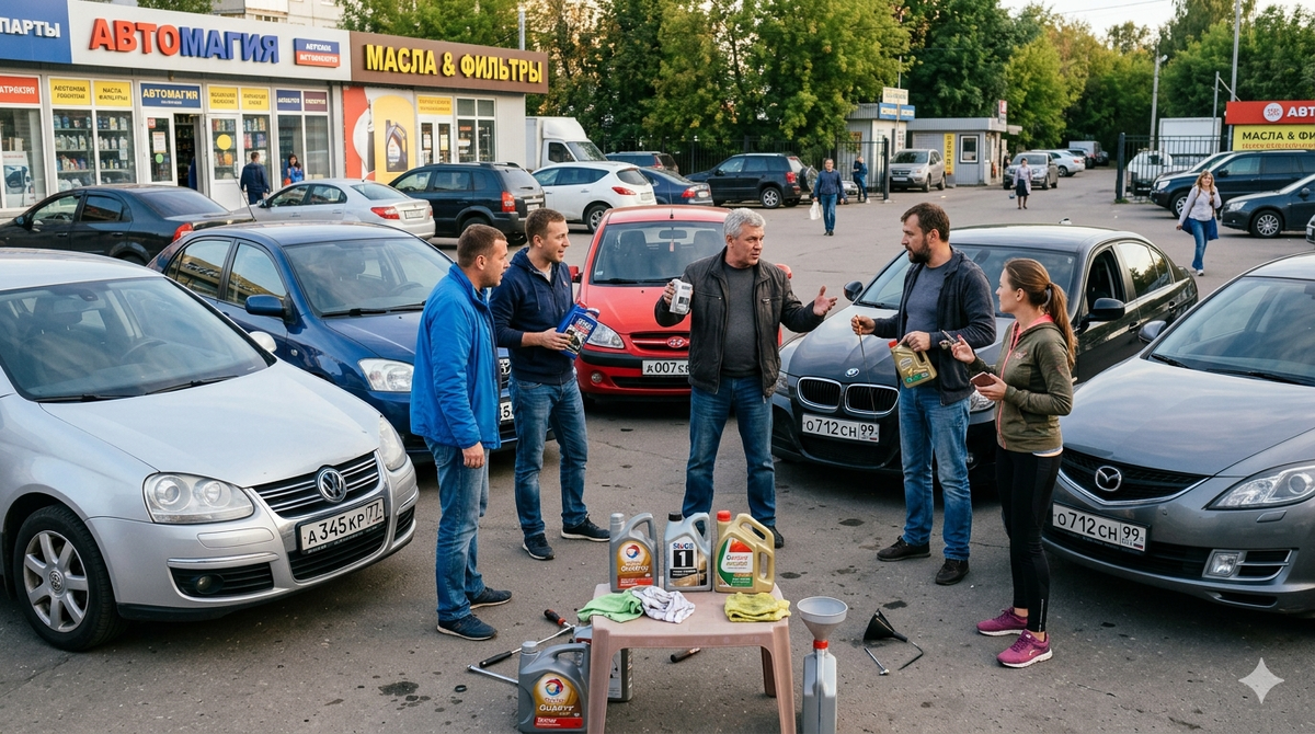 Каждый водитель уверен в своём выборе.