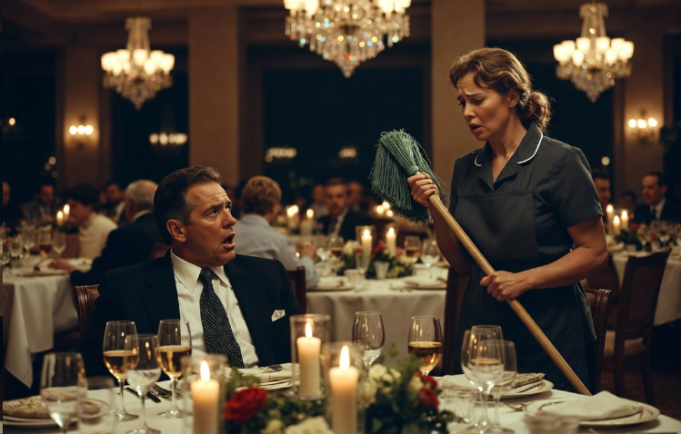 Миллионер заказал банкет в ресторане и узнал в уборщице ту, кто разбил ему сердце 15 лет назад