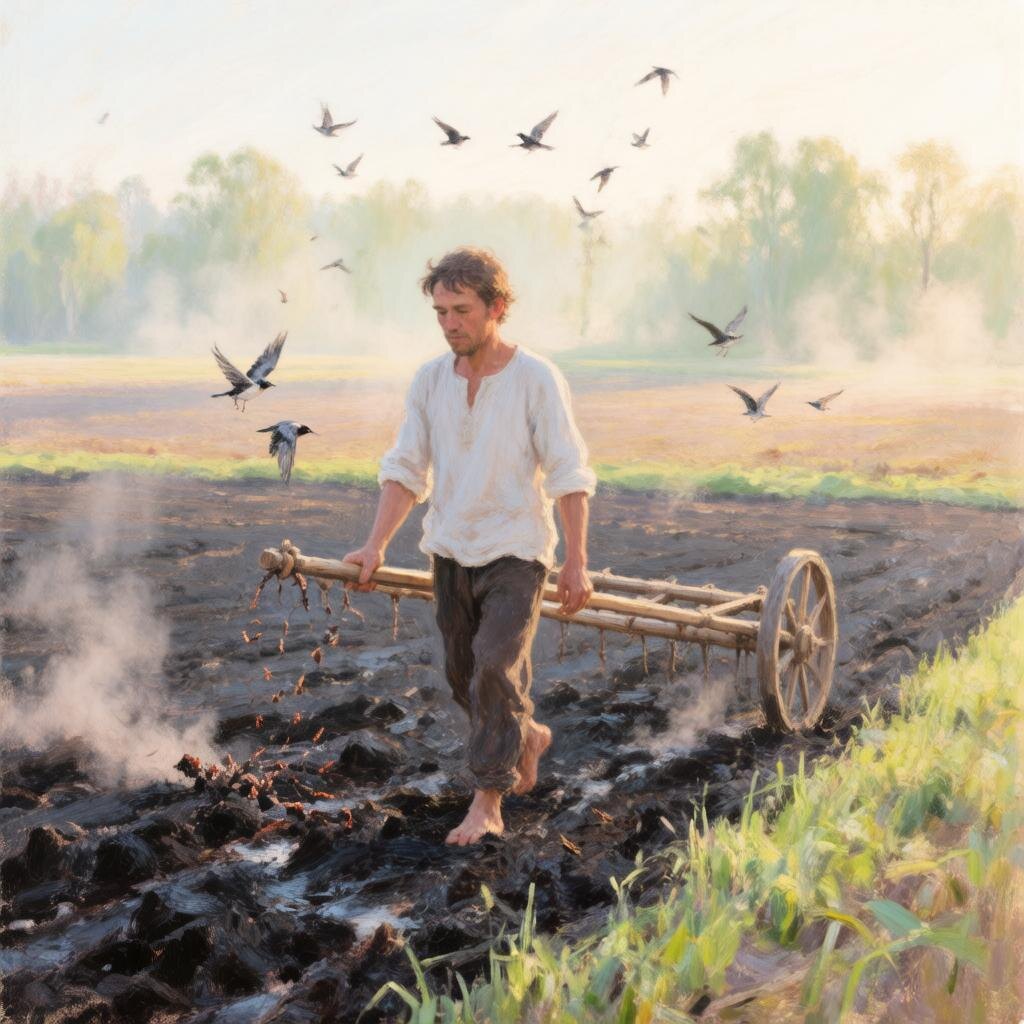 Земля дышит». На Василия Парильщика крестьяне проверяли, прогрелась ли почва, и начинали первые посевные обряды.