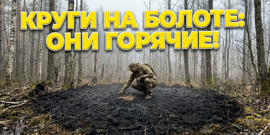 Загадочные круги на болоте: что на самом деле видели охотники 200 лет назад?