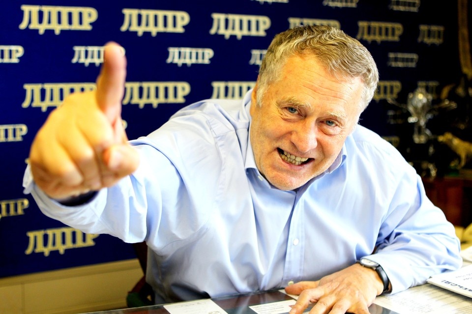    «Жириновский — это яркая, свободная и неординарная личность. И наша задача заключалась в том, чтобы эти яркие особенности его характера проявить в максимально возможной форме» Марина ВОЛОСЕВИЧ