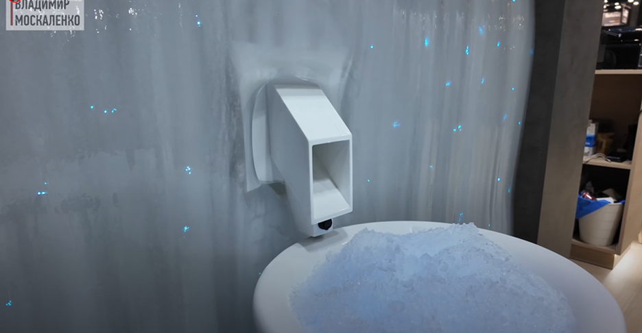 Лёдогенератор на выставке Piscina 2025
