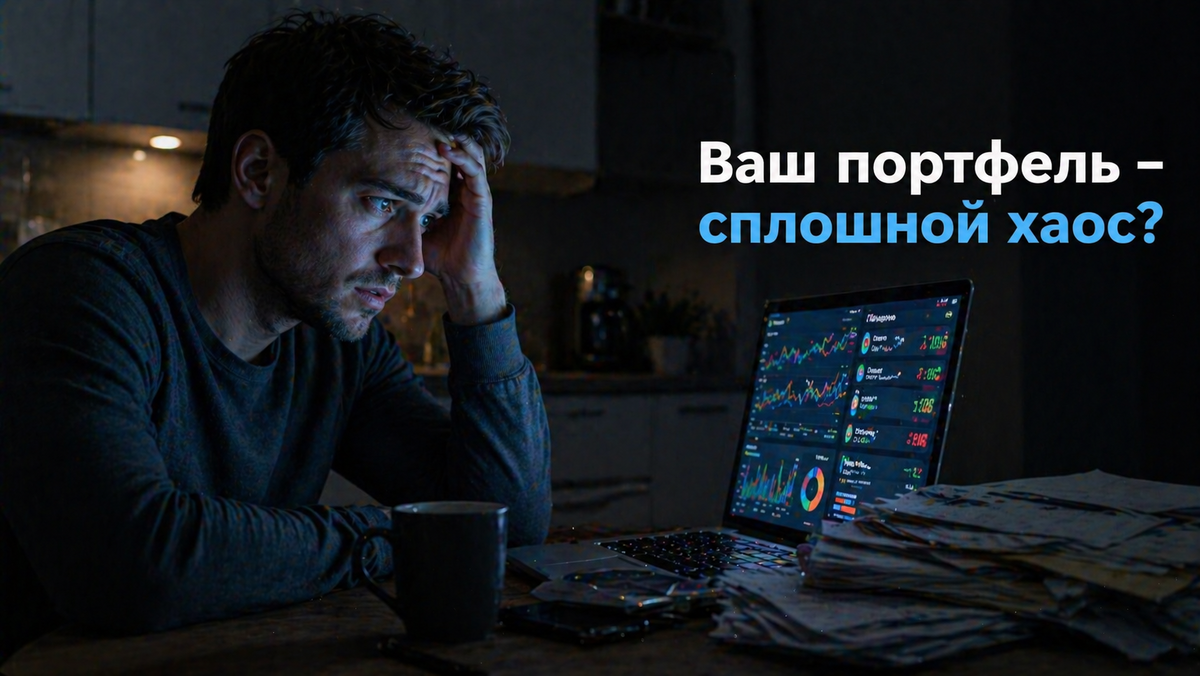 Доказательство: «58% портфелей розничных инвесторов вовсе не диверсифицированы».
Источник: ЦБ России: отчёт «Розничные инвестиции».
