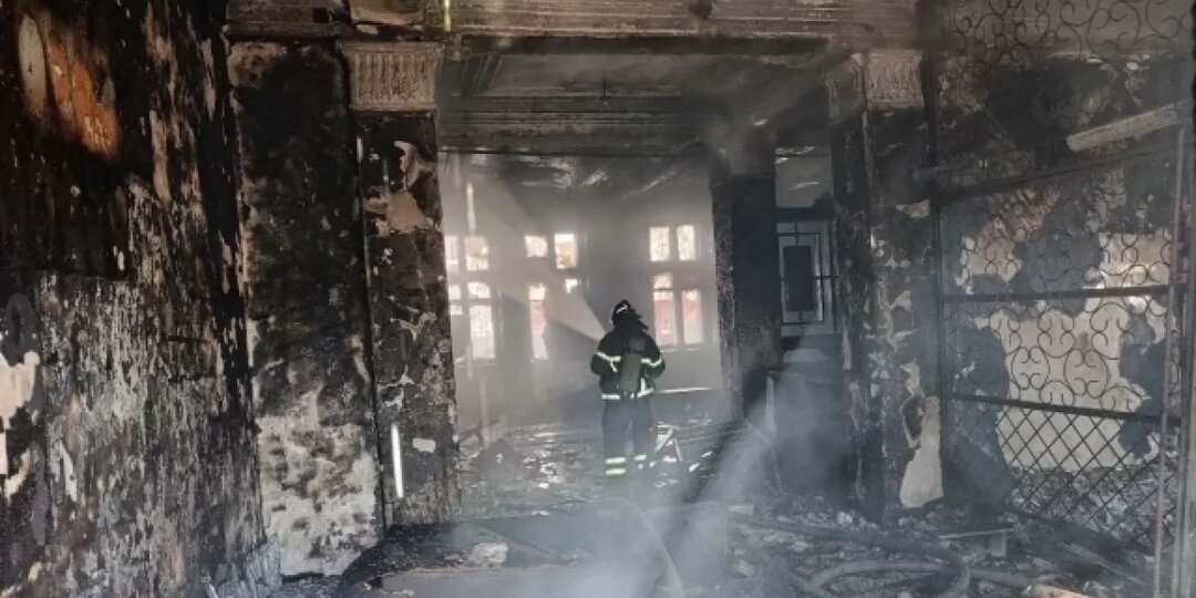 Памятник архитектуры на пр. Ленина, 94 в Барнауле могли поджечь