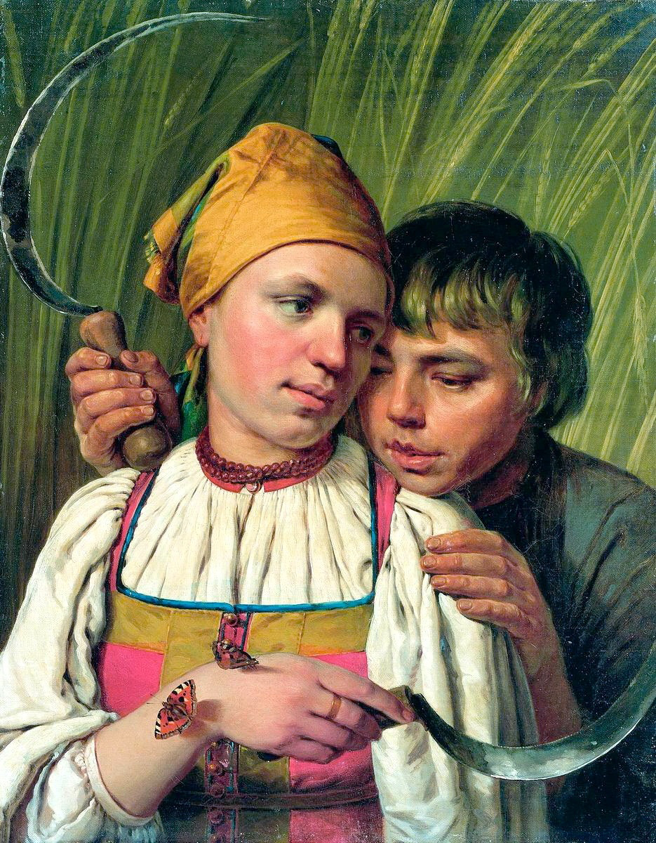 А.Венецианов «Жнецы»