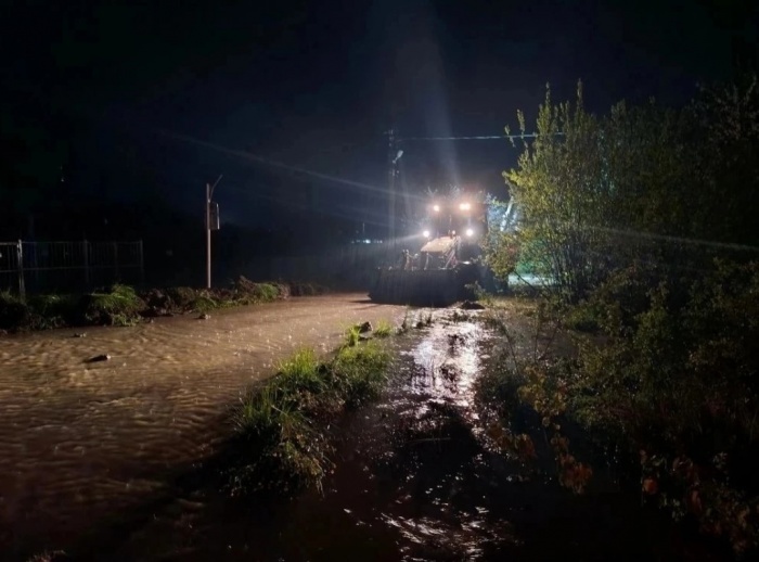 Более 100 придомовых территорий подтопило в Белореченском районе