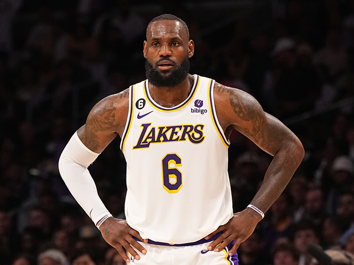    Форвард "Лос-Анджелес Лейкерс" Леброн Джеймс | © Фото : Пресс-служба "Лейкерс"