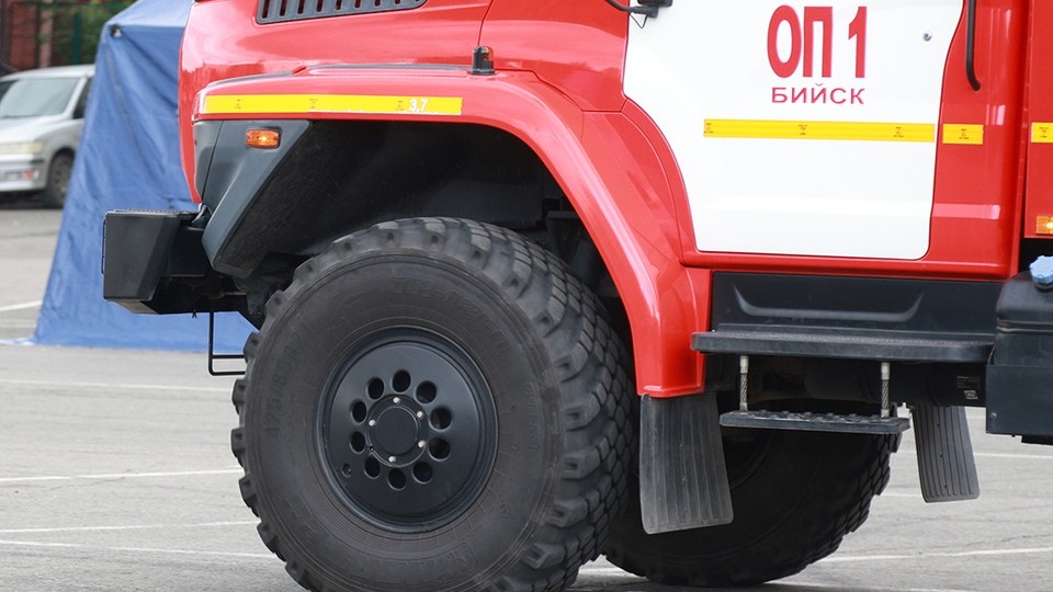 Число пожаров сократилось в Алтайском крае