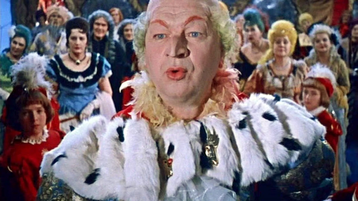     Король Йагупоп 77 и его свита   
цитата Королевство Кривых зеркал. режиссер Александр Роу 1963 г..