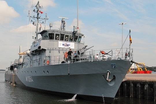    Немецкие корабли заранее подошли к Ормузскому проливу в ожидании решения Бундестага (фото: Wikimedia Commons / Darkone)