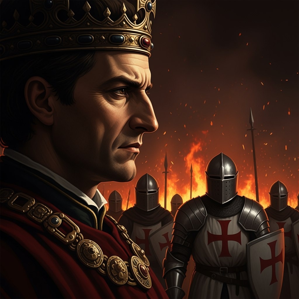 Эдуард III (Англия) против Филиппа VI (Франция). Битва амбиций началась