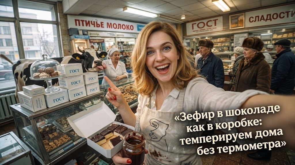    Домашний зефир в шоколаде с идеальным глянцем admin
