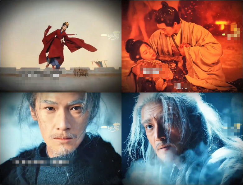 Стоп кадры дорамы *Возраждение из ледяного озера*.