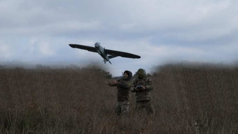     Украинский БПЛА «Лелека-100»   
(cc) АрміяInform