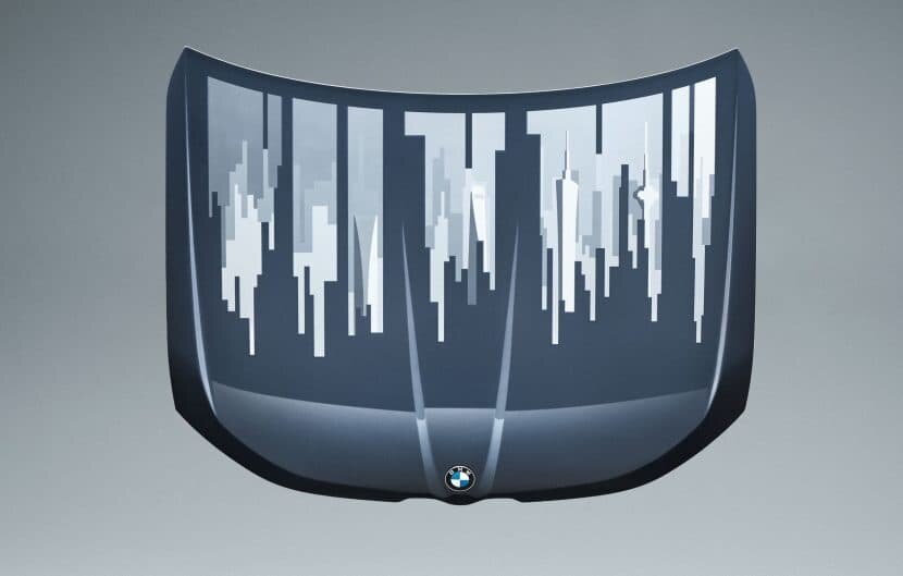    Капот BMW iX3 Flow Edition