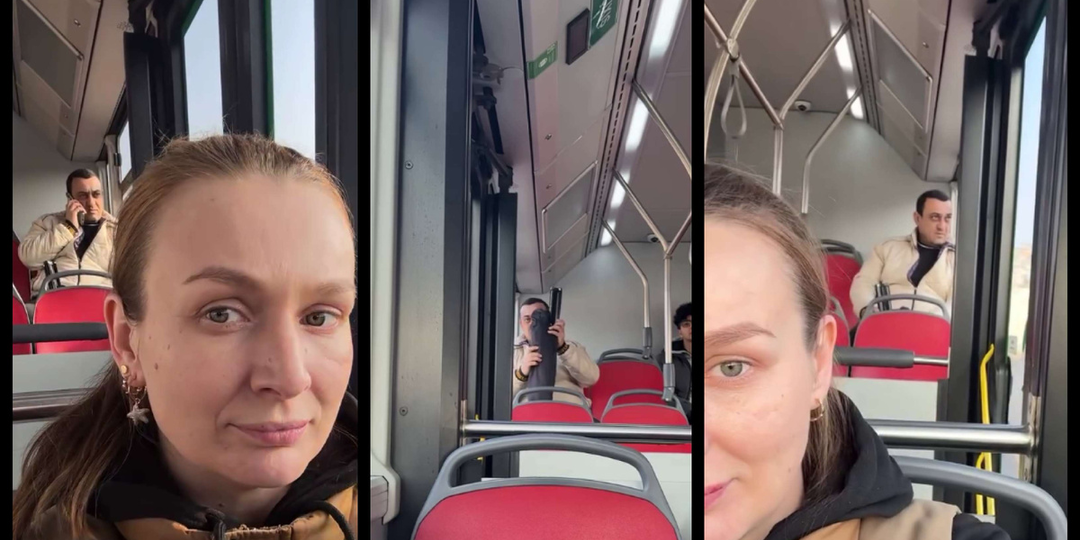 Милая дама полюбила азербайджанца, так вот теперь он стесняется с ней ездить рядом в автобусе