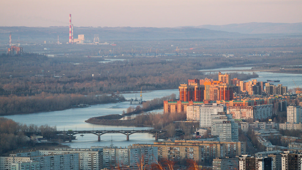 Вид Красноярска.📷Фото: Александр Манзюк / Коммерсантъ