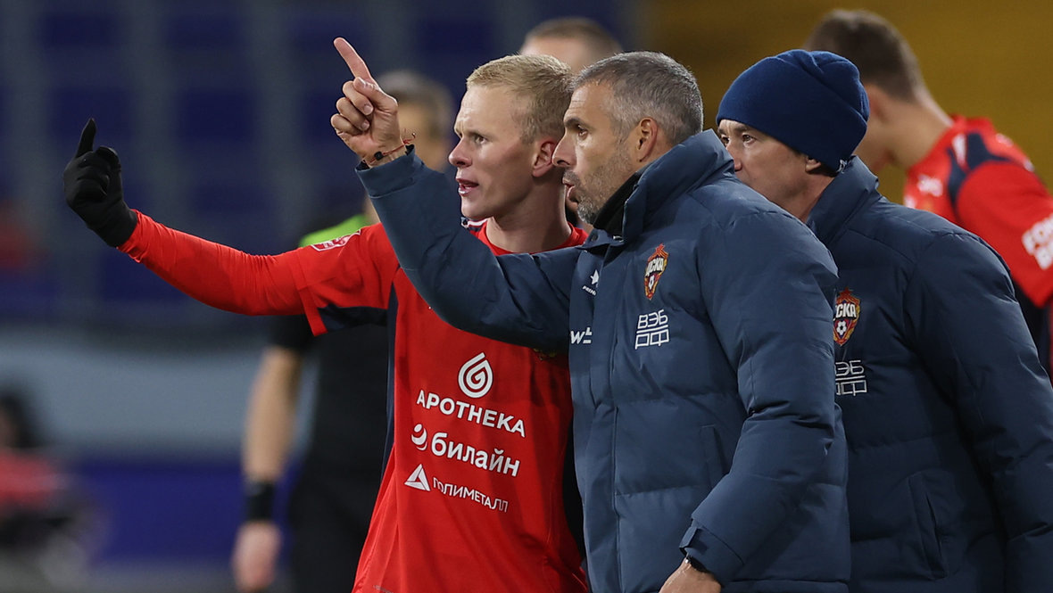    Матвей Кисляк и Фабио Челестини.Александр Федоров