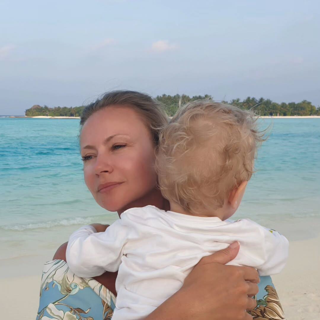 Мария Миронова с сыном. Фото: социальные сети