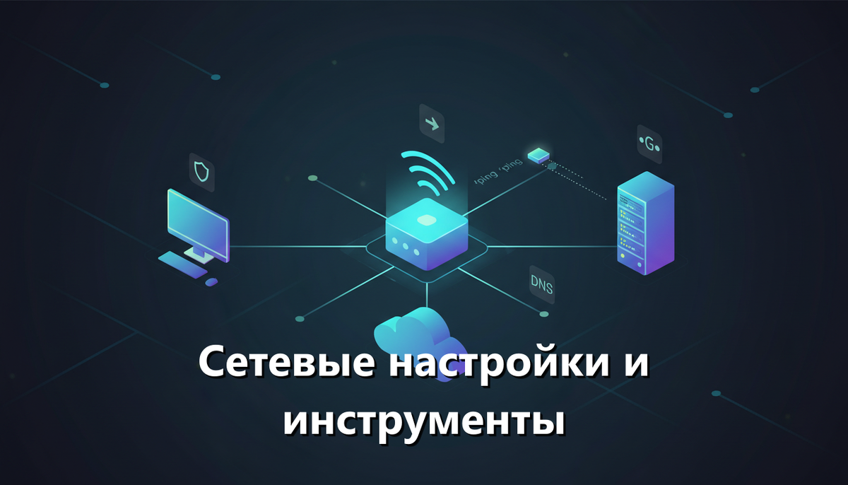 Сетевые настройки и инструменты: конфигурация сети, IP-адресация, утилиты для диагностики