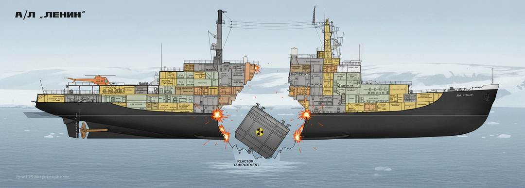 Зачем СССР взорвал первый в мире атомный ледокол "Ленин".
