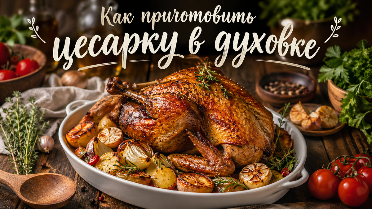 Цесарка запеченная в духовке