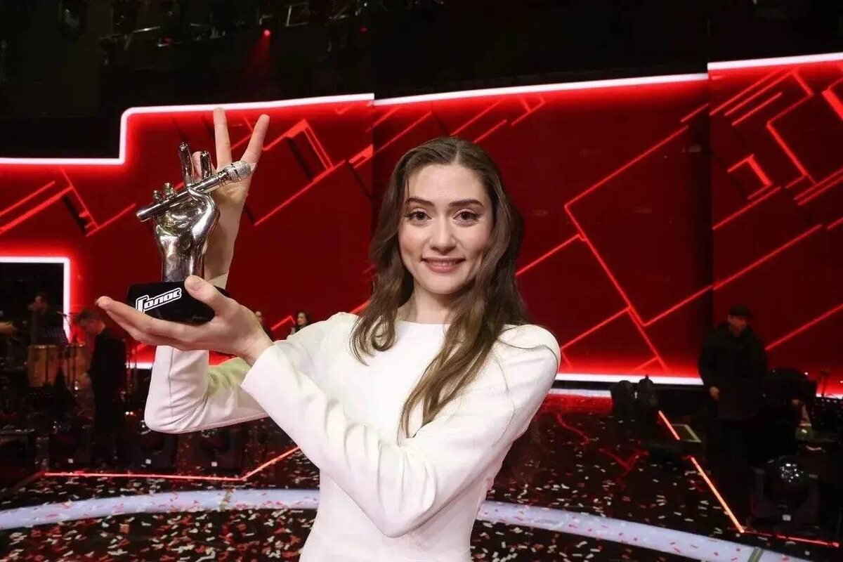 Кадр из шоу "Голос"-2026, Первый канал