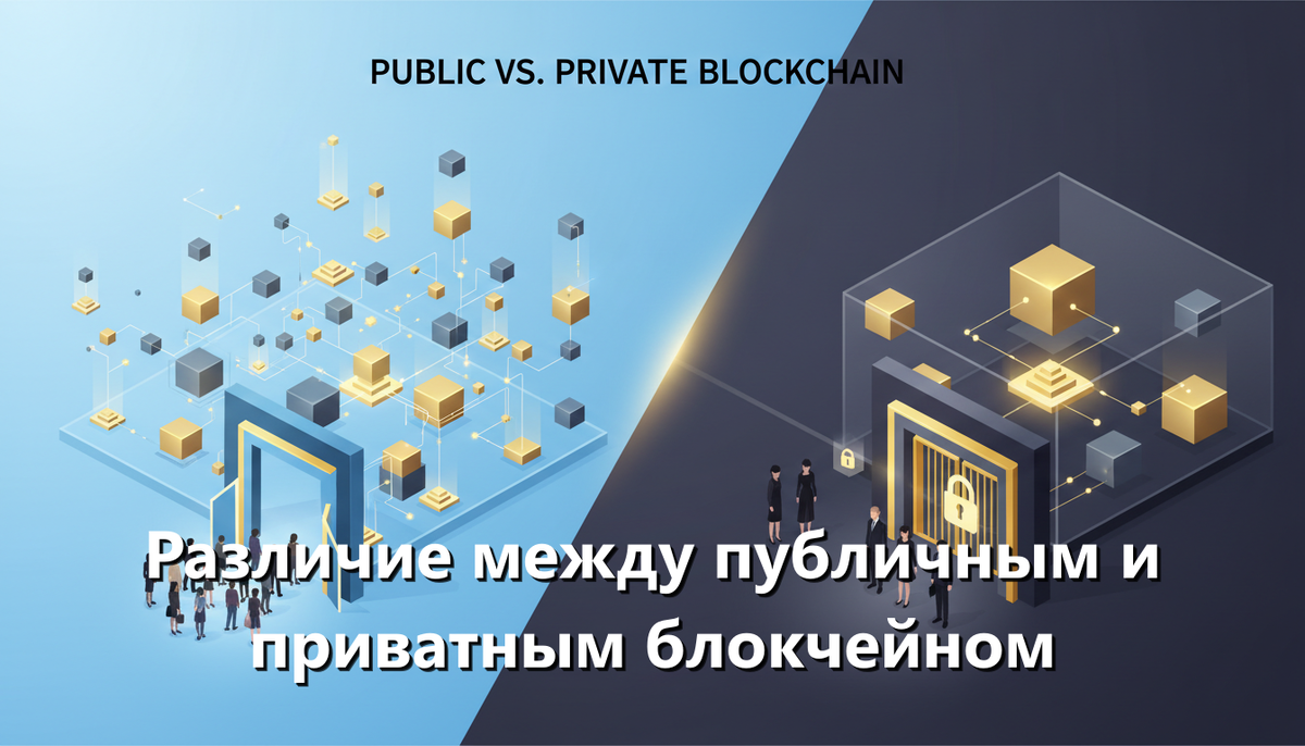 Различие между публичным и приватным блокчейном: особенности и сферы применения