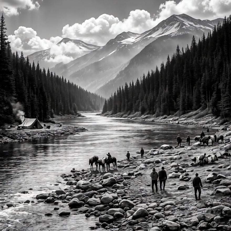 Картинка сгенерированна автором с помощью нейросетей.