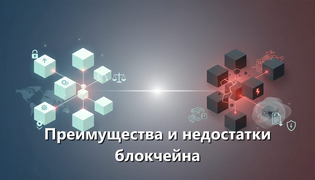 Преимущества и недостатки блокчейна (анализ сильных и слабых сторон)