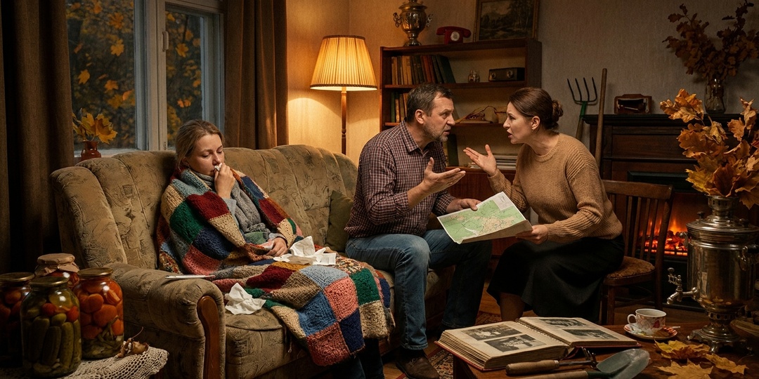 Муж шептался с золовкой о дележе моей дачи, думая, что я сплю