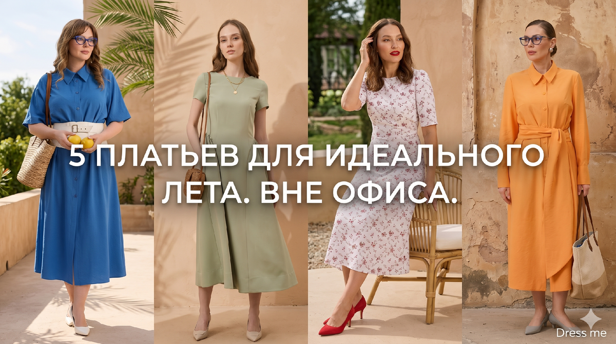 Подборка плаатьев на лето