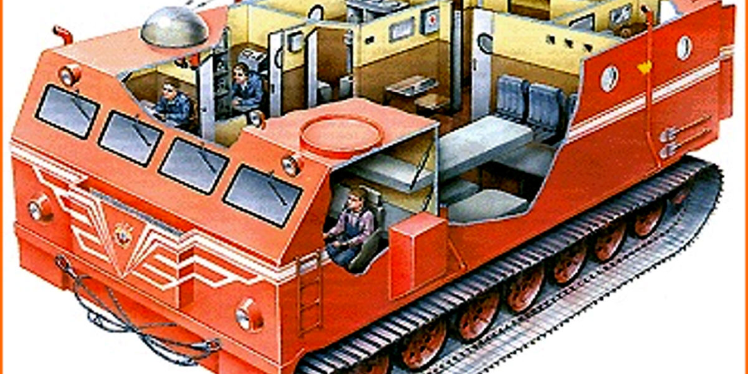 «Харьковчанка»: советский вездеход, в котором можно было жить в Антарктиде
