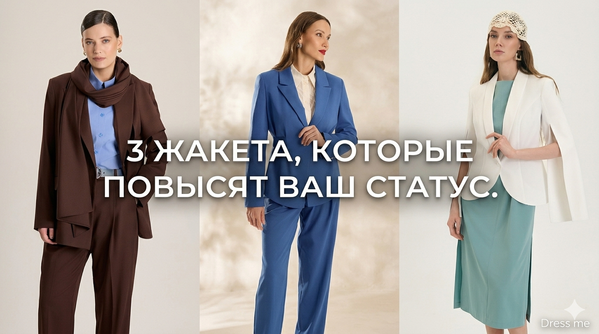 Как выбрать женский жакет для офиса