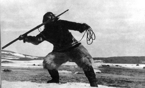 Кадр из фильма «Нанук с Севера», 1922 год