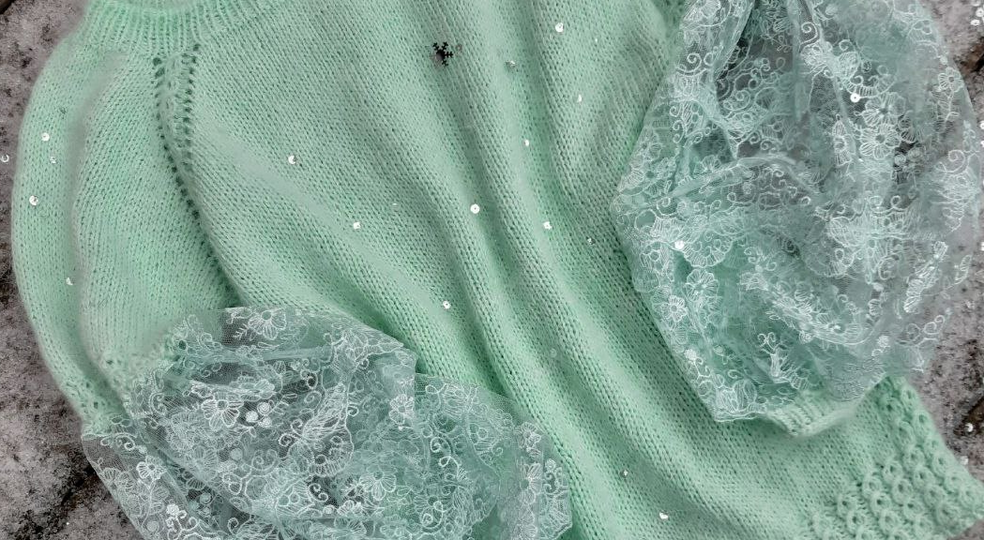 Джемпер спицами - та вещь, которую хочется не снимать