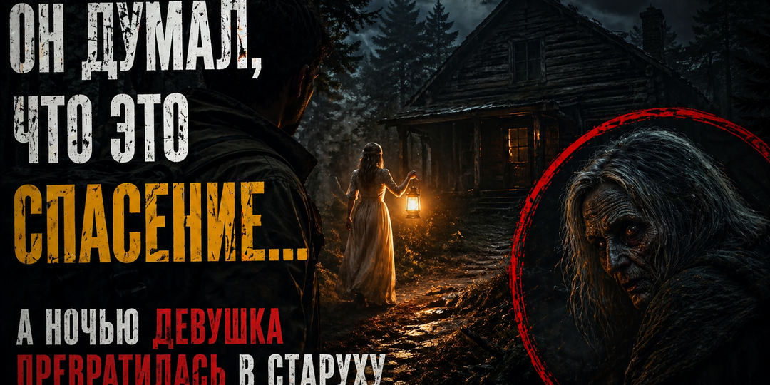 ОН ДУМАЛ, ЧТО ЭТО СПАСЕНИЕ… а ночью девушка превратилась в старуху