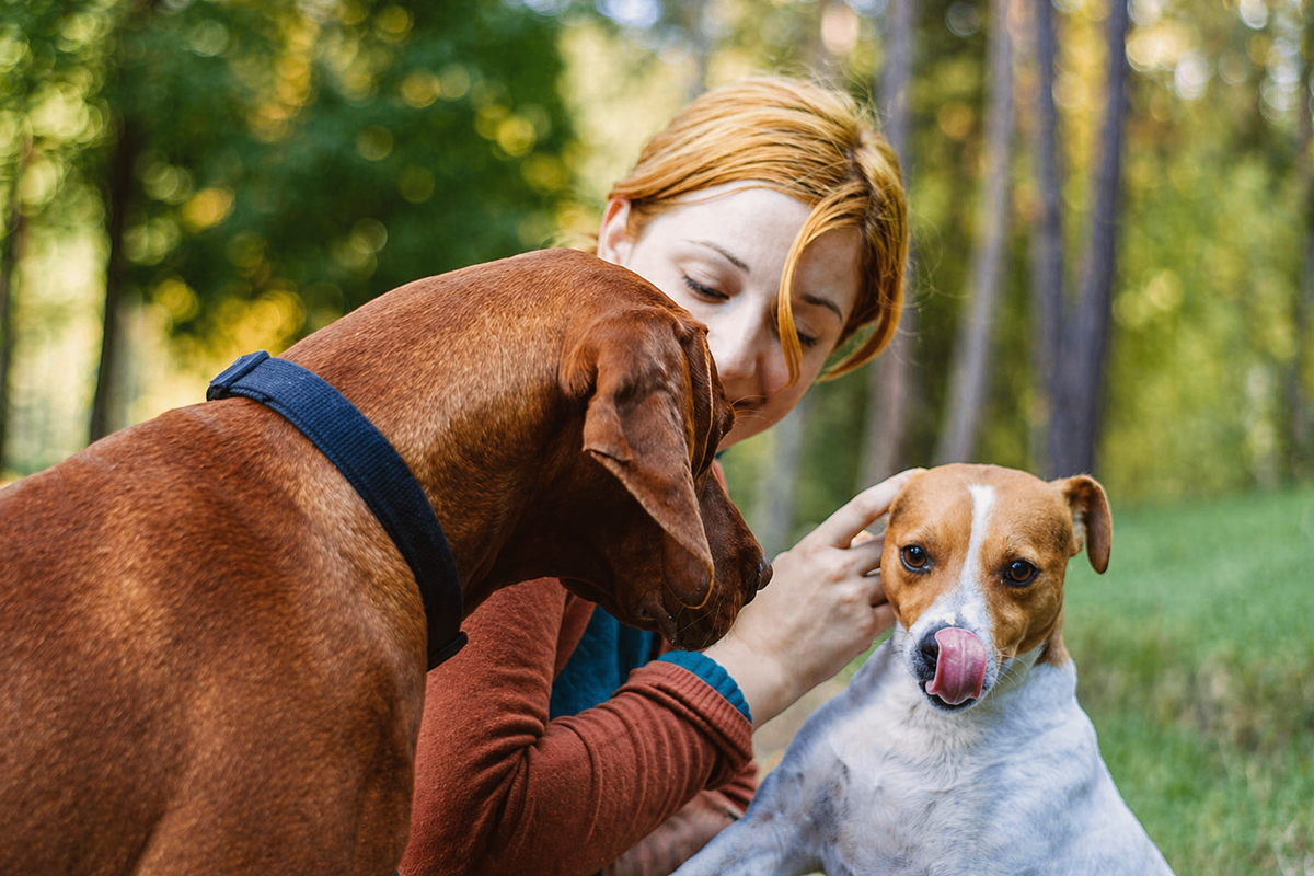 Ревнуют ли собаки своего хозяина к другим собакам