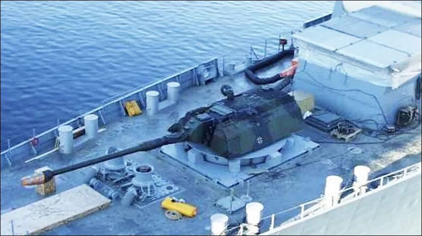 Как хотели устанавливать отличные сухопутные пушки на корабли и почему передумали