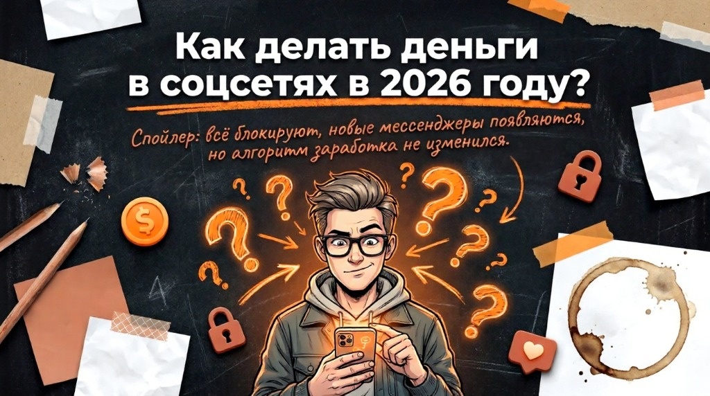 Как делать деньги в соцсетях в 2026 году