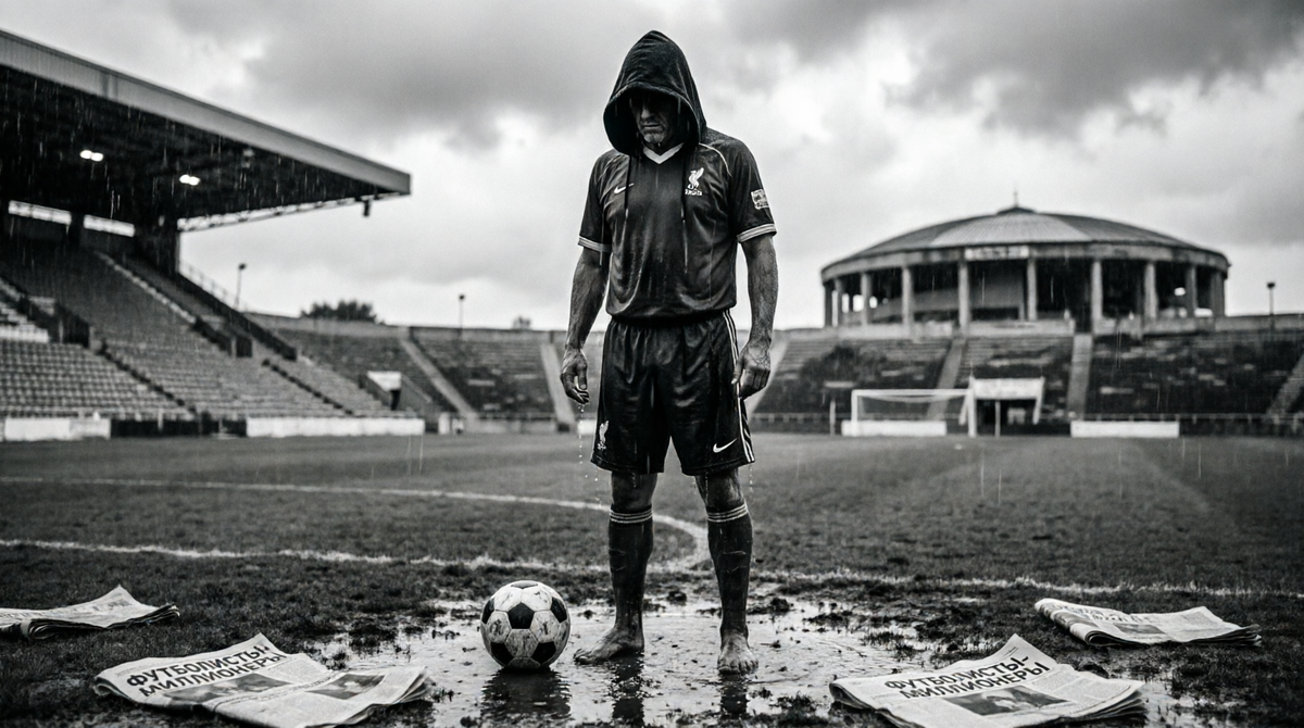 Пока ты завидуешь — он тренируется. Пока ты листаешь ленту — он забивает голы. Выбор за тобой.