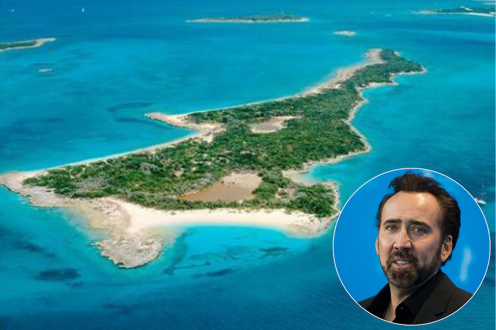 Остров Leaf Cay (Багамы), который приобрёл актёр.