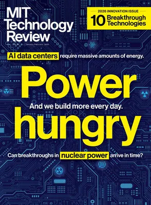 Инновационный выпуск за январь-февраль. Дизайн обложки: Эрик Монжон/MIT TECHNOLOGY REVIEW | GETTY STOCK
