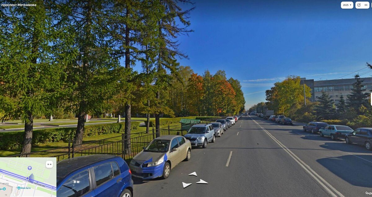 Панорама проспекта Мечникова
