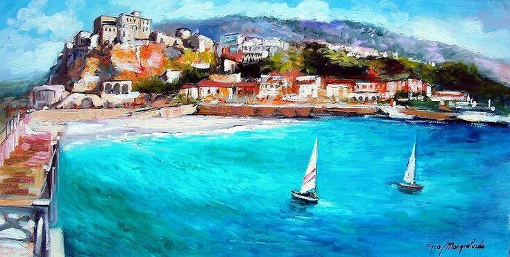 Современное Милето на картине Francesco Mangialardi выглядит вот так