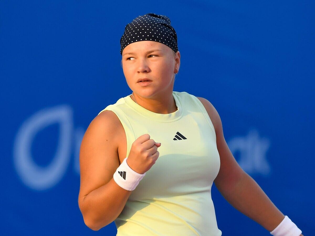    Российская теннисистка Диана Шнайдер | © Фото : Пресс-служба WTA